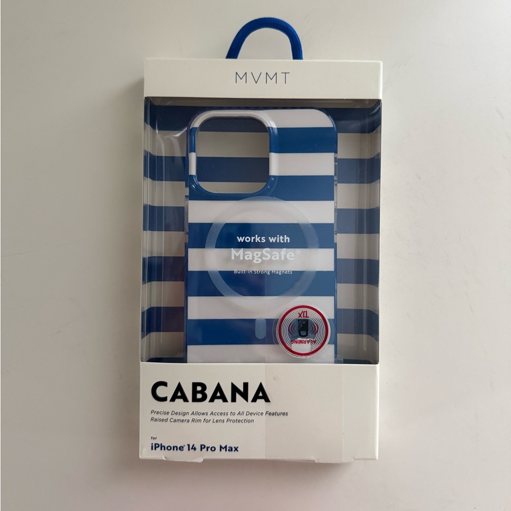 Striped MVMT IPhone 14 Pro Max Case